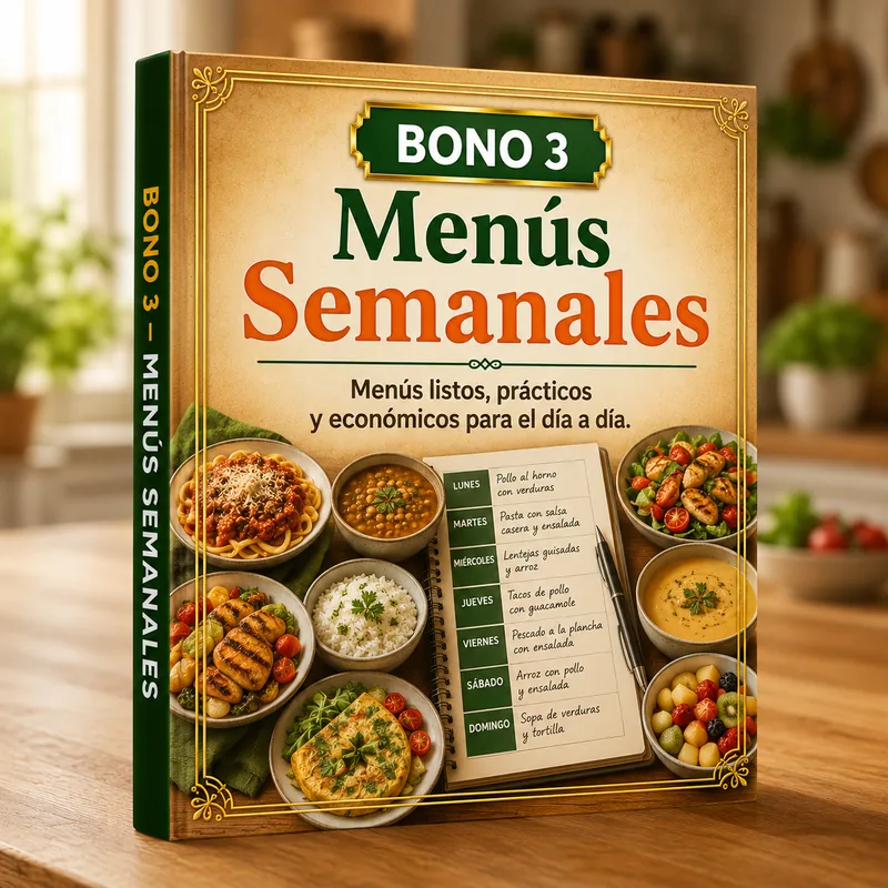 BONO 3 — Menús Semanales